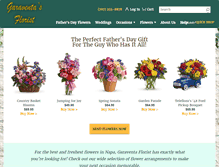 Tablet Screenshot of garaventasflorist.com